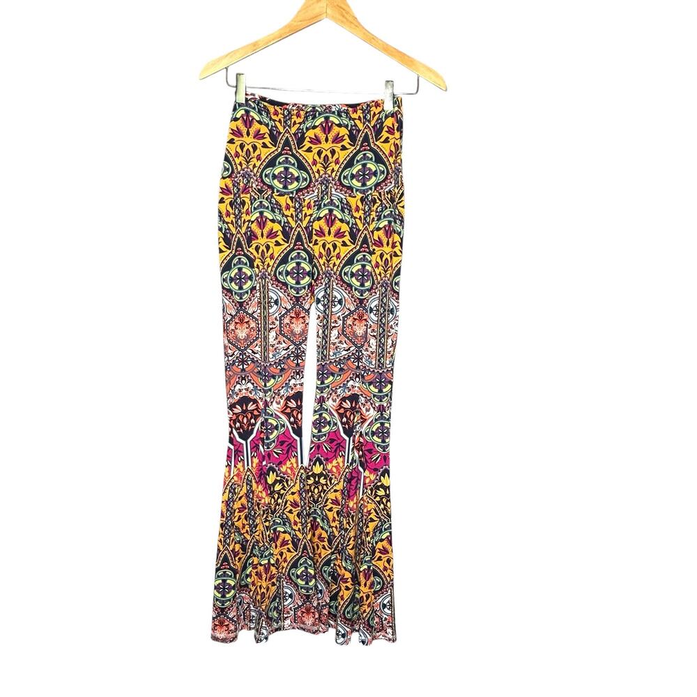 Mika Pants Bell Bottoms Women S Artsy Boho Hippie Festival 70's Elephant Bells